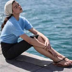 Doen Hearst Sweater in Seashore Blue